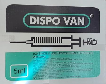Dispo van Syringe with Needle