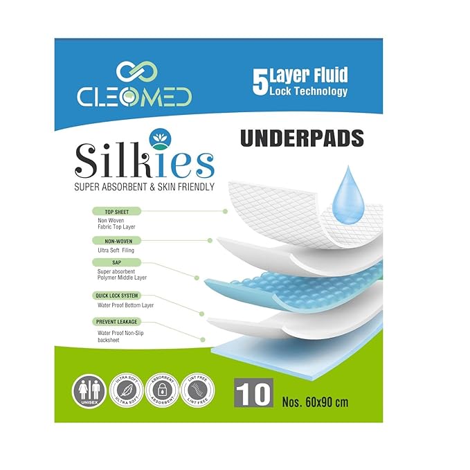 CLEOMED Silkes Under Pads for Adults