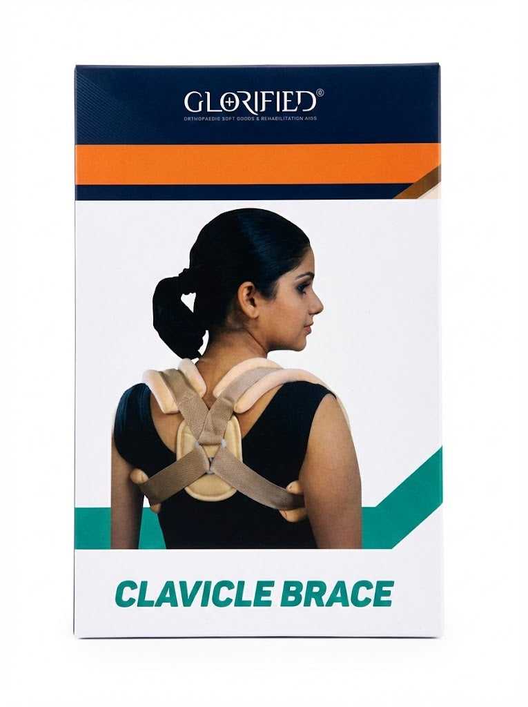 Clavicle Brace with straps and buckles